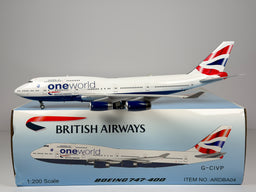 British Airways Boeing 747-400 1:200 Inflight200 G-CIVP (ARDBA04)
