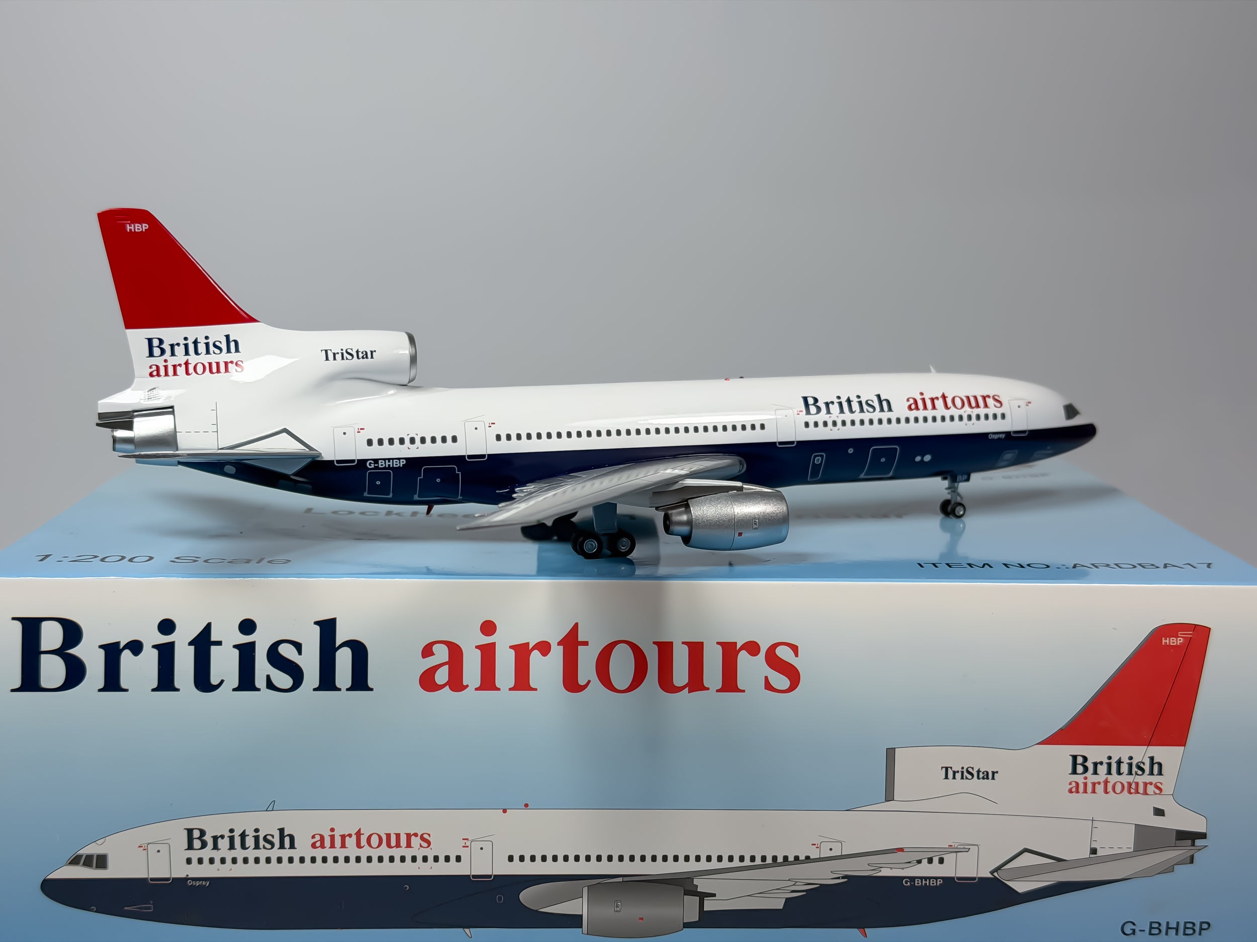 British Airtours Lockheed L-1011 1:200 Inflight200 G-BHBP (ARDBA17)
