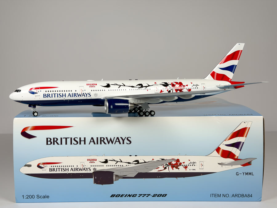 British Airways Boeing 777-200ER 1:200 Inflight200 G-YMML (ARDBA84)
