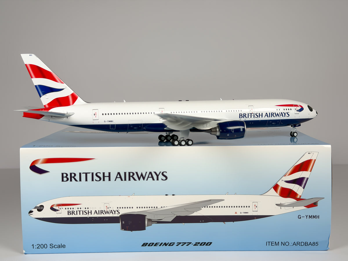 British Airways Boeing 777-200ER 1:200 Inflight200 G-YMMH (ARDBA85)