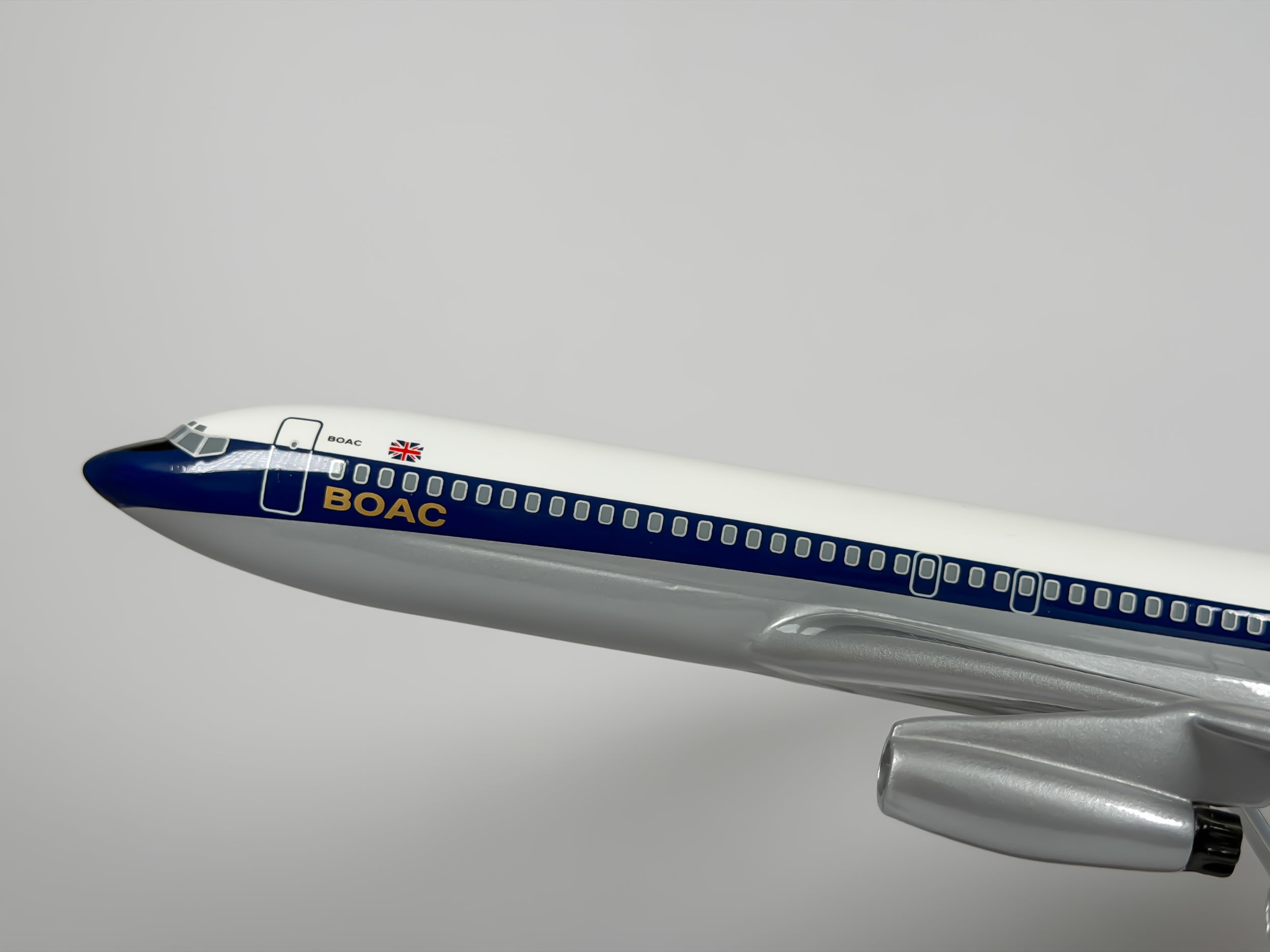 1:100 BOAC Boeing 707-300 (G-ATWV) - Golden Speedbird | Atlantic Models