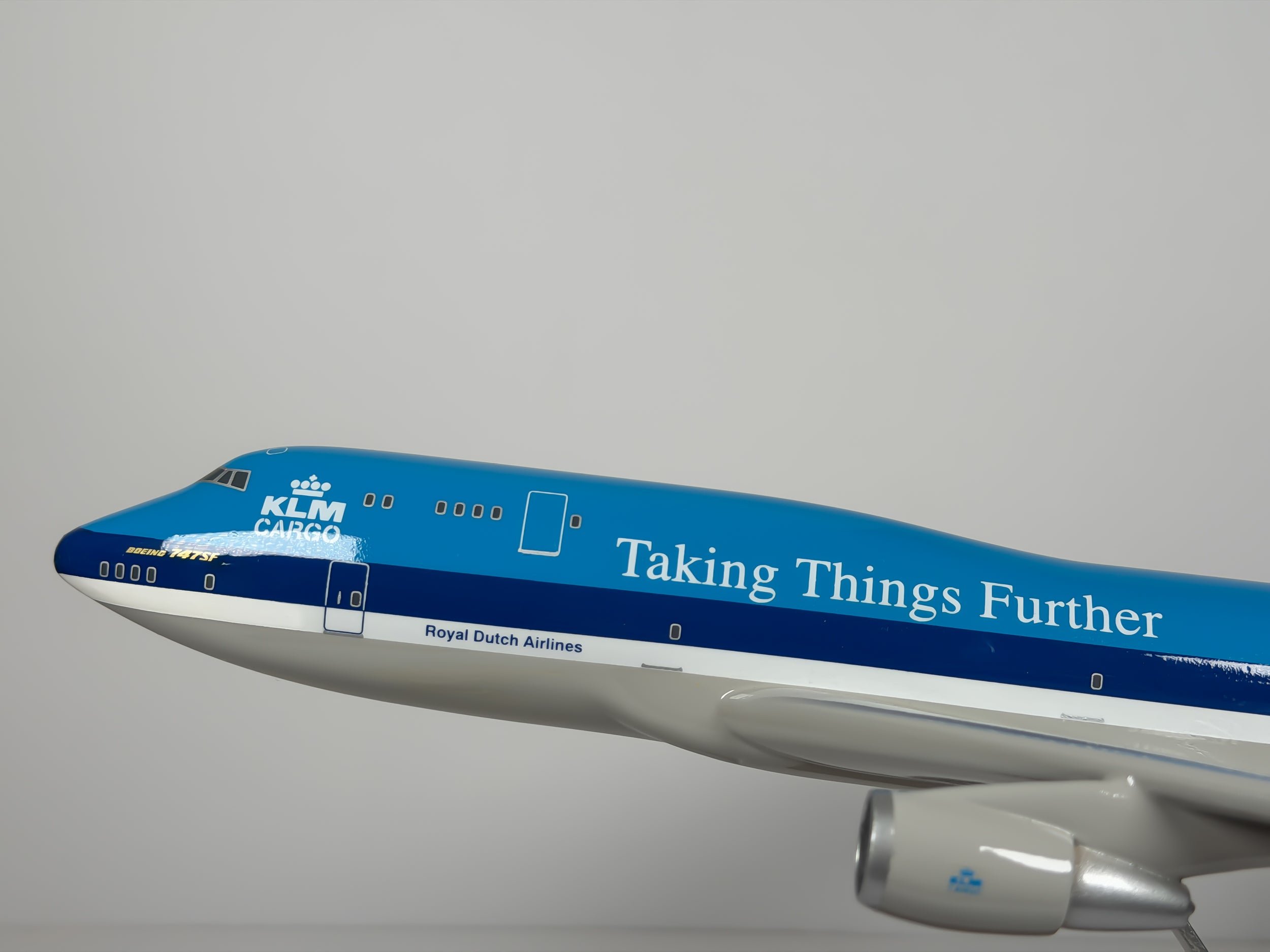 1:150 KLM Royal Dutch Airlines Boeing 747-200 (PH-BUJ) - "Taking Things Further" - Cargo | Atlantic Models