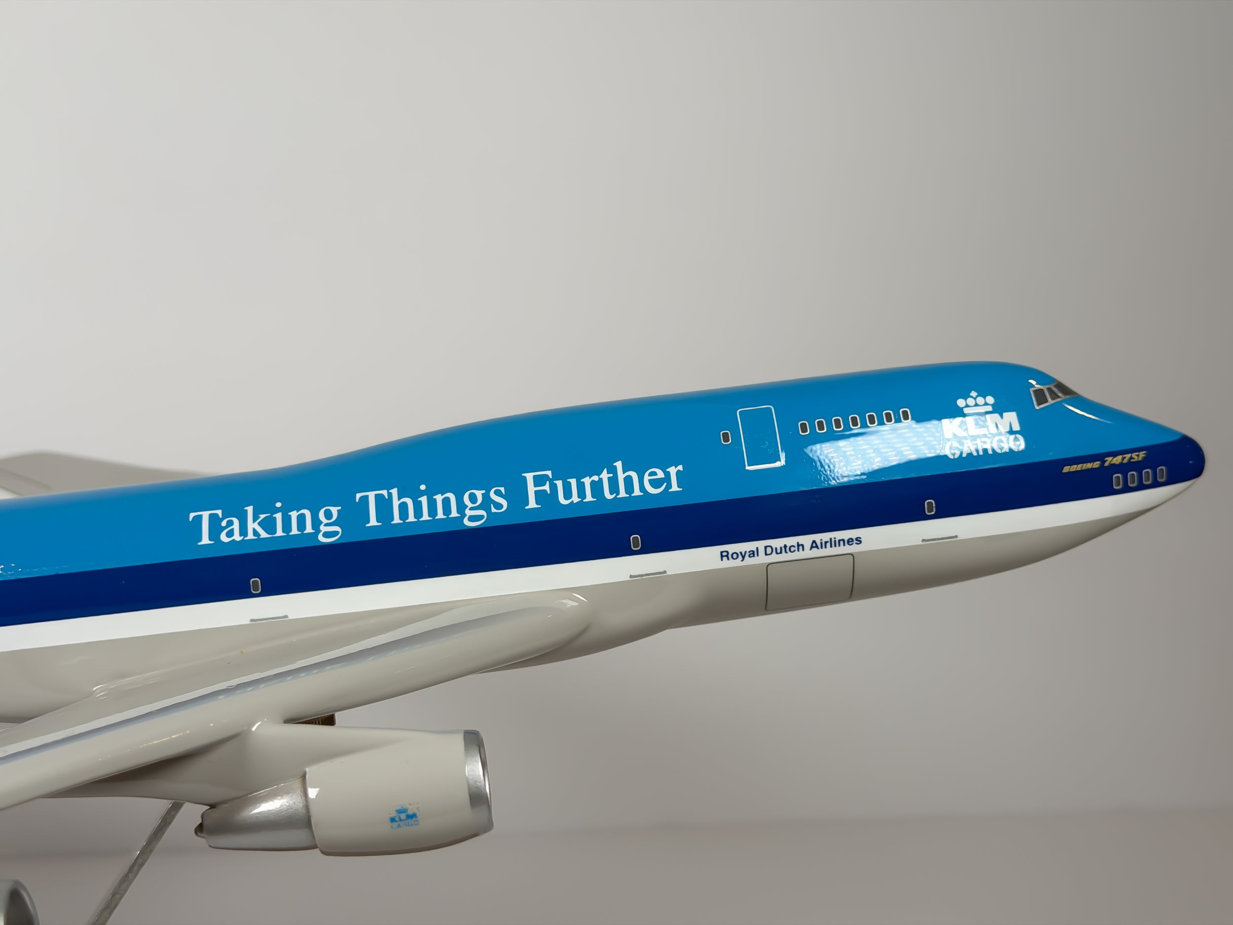 1:150 KLM Royal Dutch Airlines Boeing 747-200 (PH-BUJ) - "Taking Things Further" - Cargo | Atlantic Models