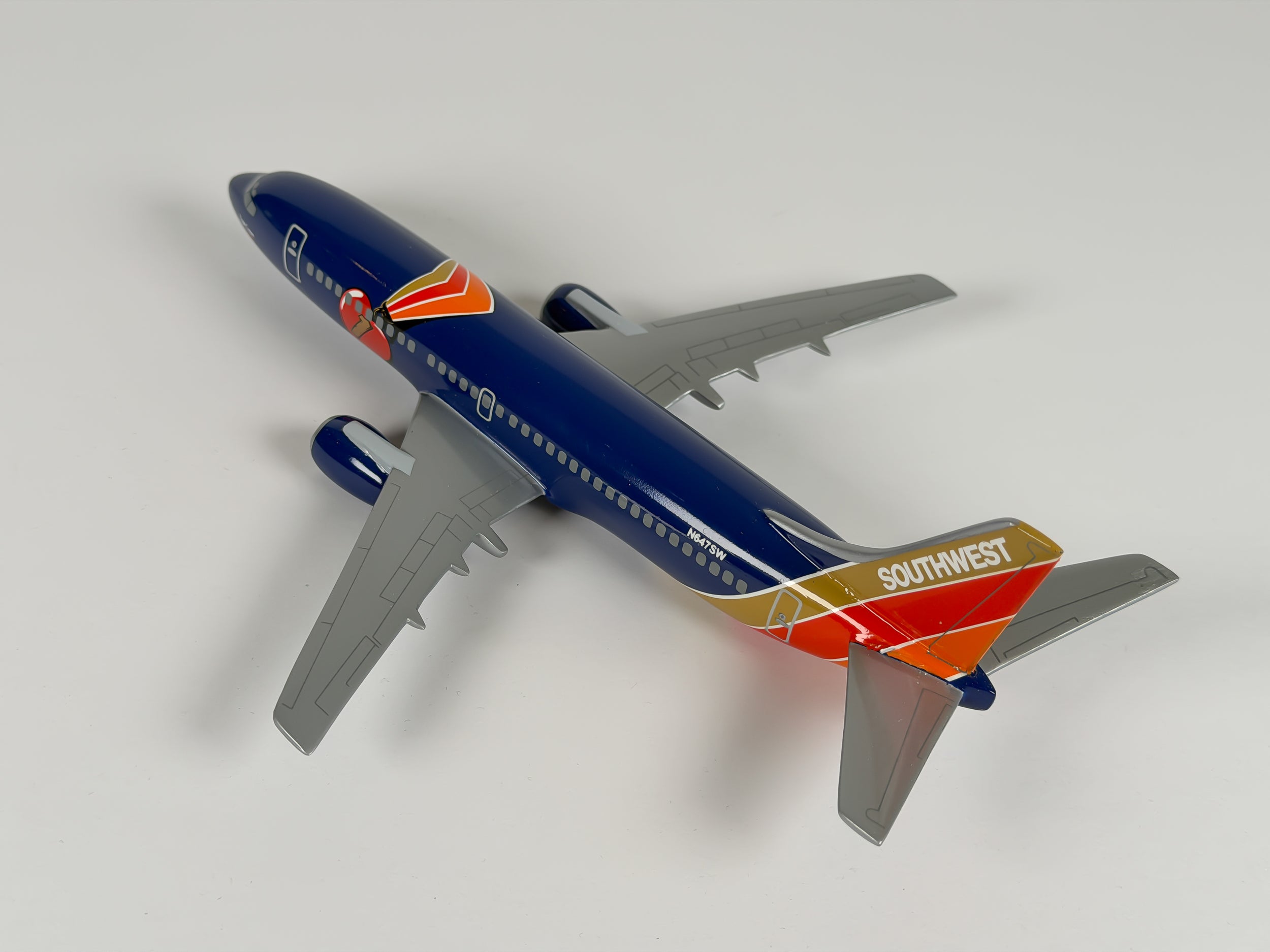 1:150 Southwest Airlines Boeing 737-300 (N647SW) - Triple Crown One | Wesco Models