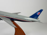 1:200 United Airlines Boeing 777-200 (N777UA) - Battleship Grey | Atlantic Models
