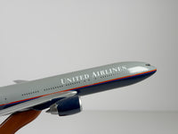 1:200 United Airlines Boeing 777-200 (N777UA) - Battleship Grey | Atlantic Models