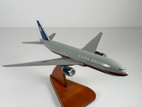 1:200 United Airlines Boeing 777-200 (N777UA) - Battleship Grey | Atlantic Models