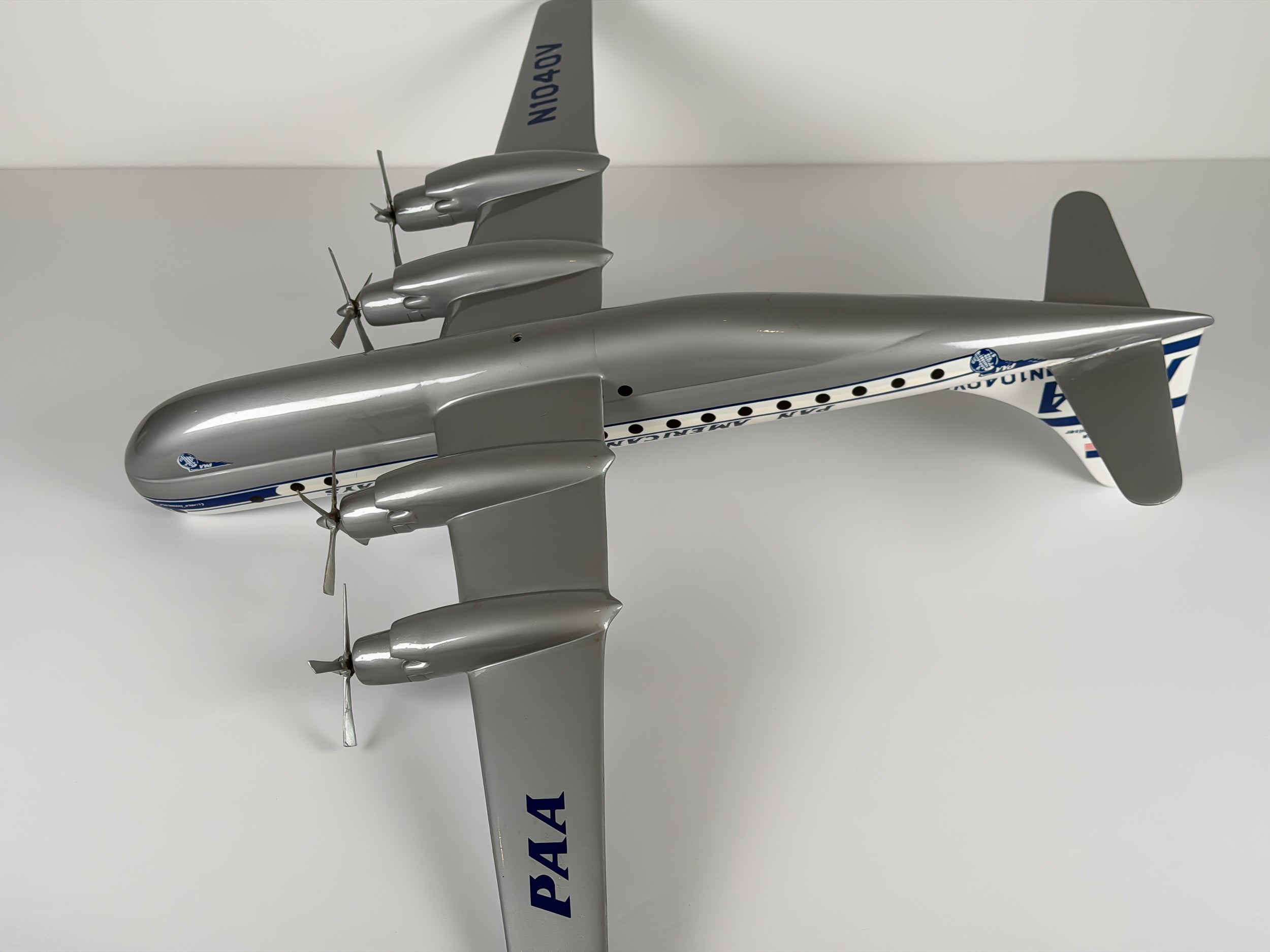 1:72 Pan American Boeing 377 Super Stratocruiser (N1040V) - 1944-1955 | Atlantic Models