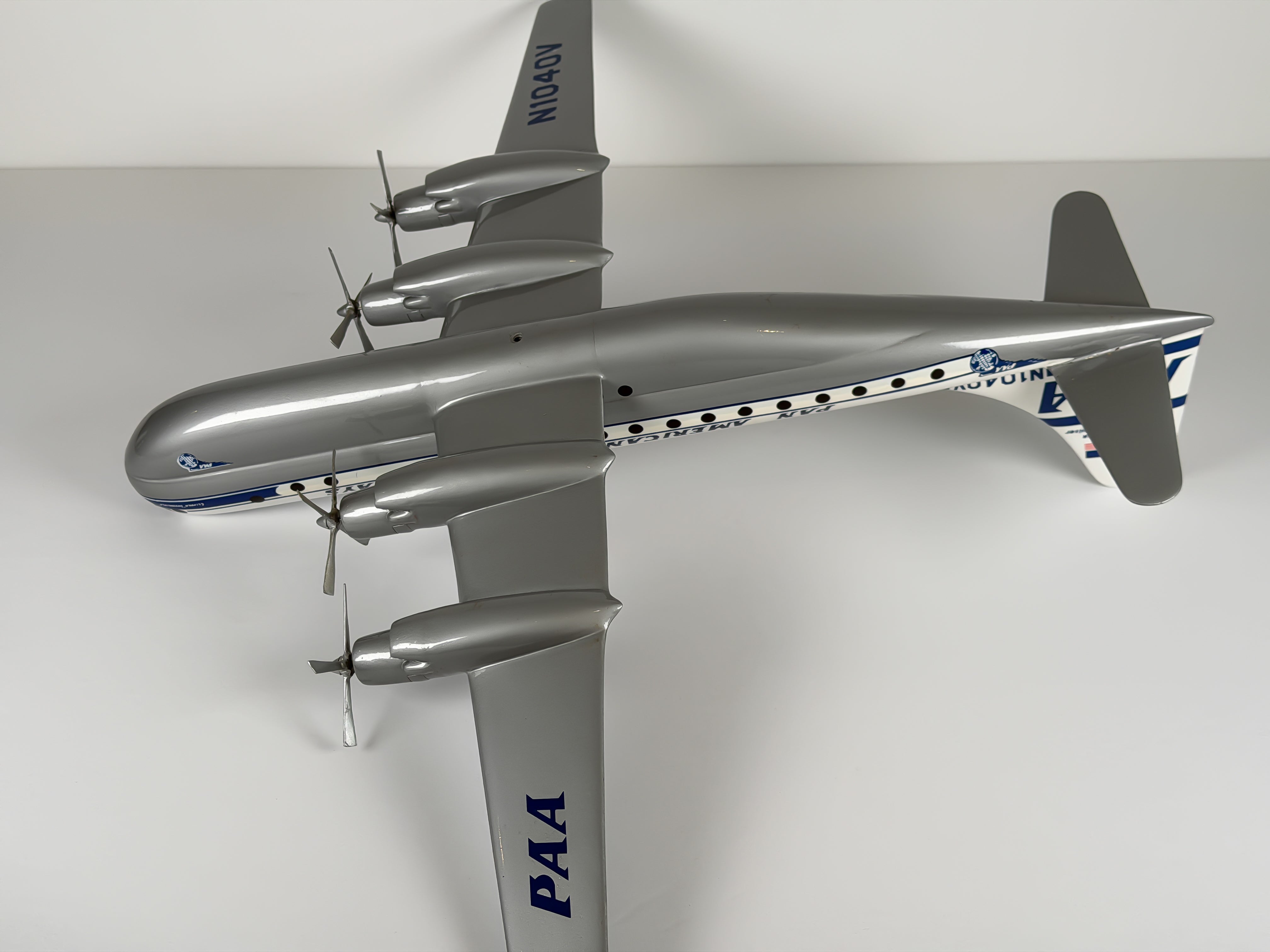 1:72 Pan American Boeing 377 Super Stratocruiser (N1040V) - 1944-1955 | Atlantic Models