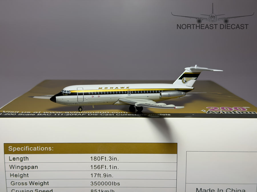 Mohawk BAC 1-11-0200 1:200 Aviation200 N1120J (AV2111012)