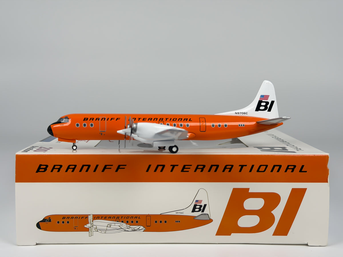 Braniff International Lockheed L-188 Electra 1:200 Aviation200 N9706C (AV2188003)