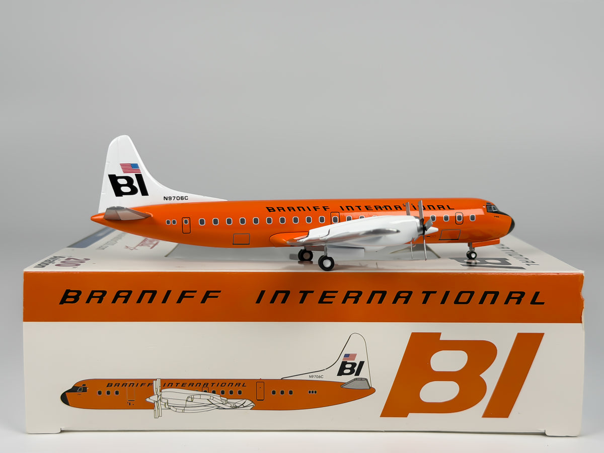 Braniff International Lockheed L-188 Electra 1:200 Aviation200 N9706C (AV2188003)