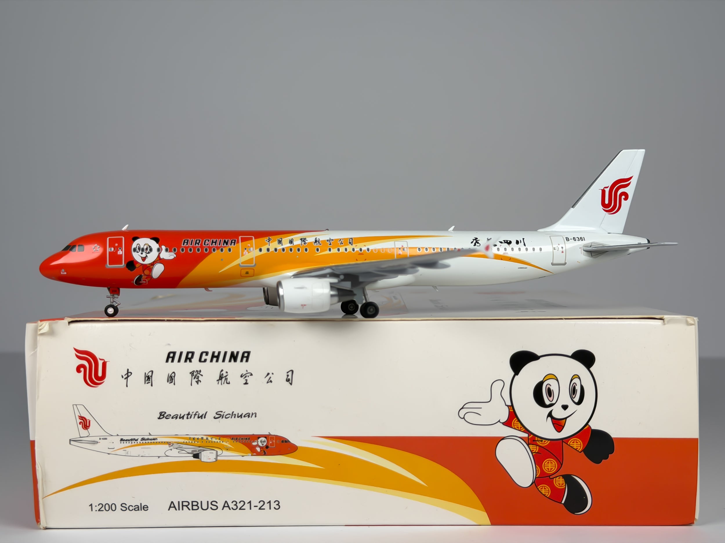 Air China Airbus A321 1:200 Aviation200 B-6361 (AV2321001)