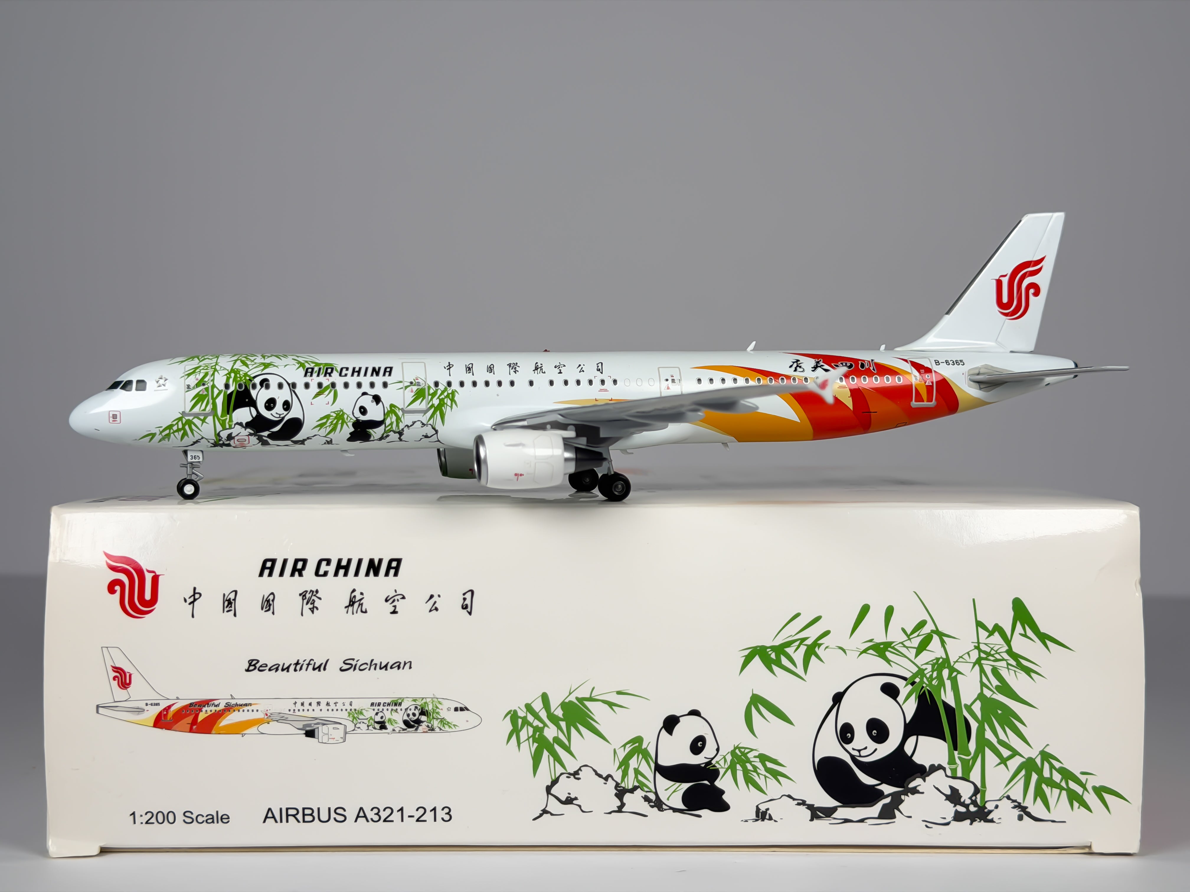 Air China Airbus A321 1:200 Aviation200 B-6365 (AV2321002)