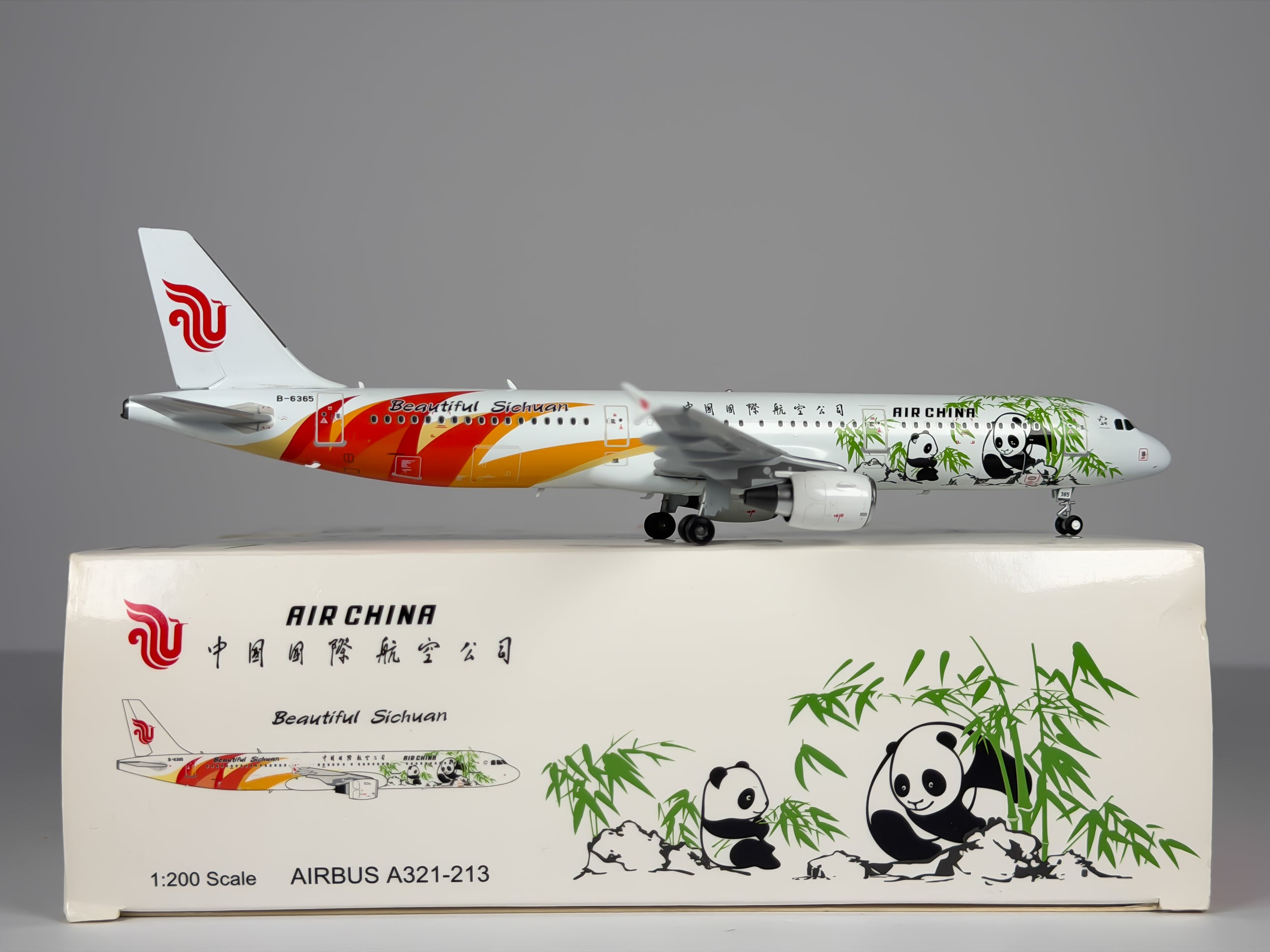 Air China Airbus A321 1:200 Aviation200 B-6365 (AV2321002)