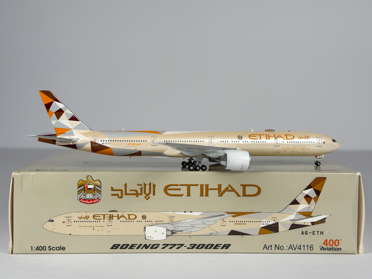 Etihad Airways Boeing 777-300ER 1:400 Aviation400 A6-ETH (AV4116)