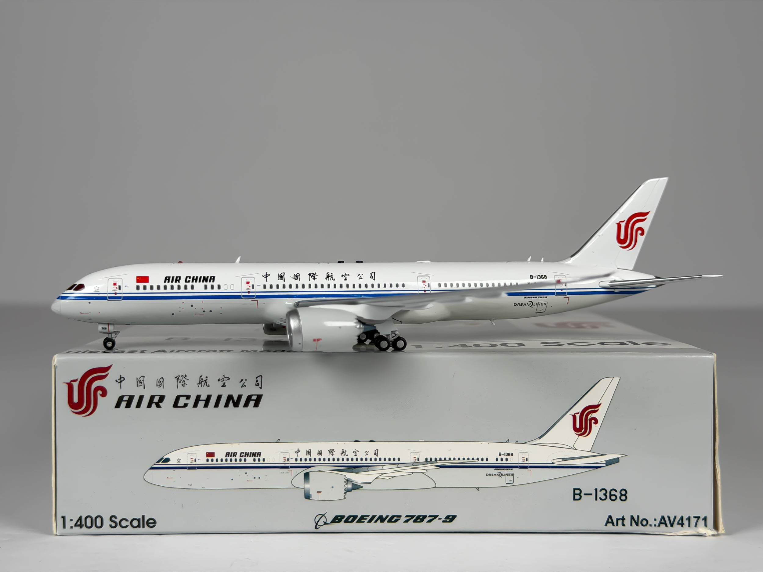Air China Boeing 787-9 1:400 Aviation400 B-1368 (AV4171)