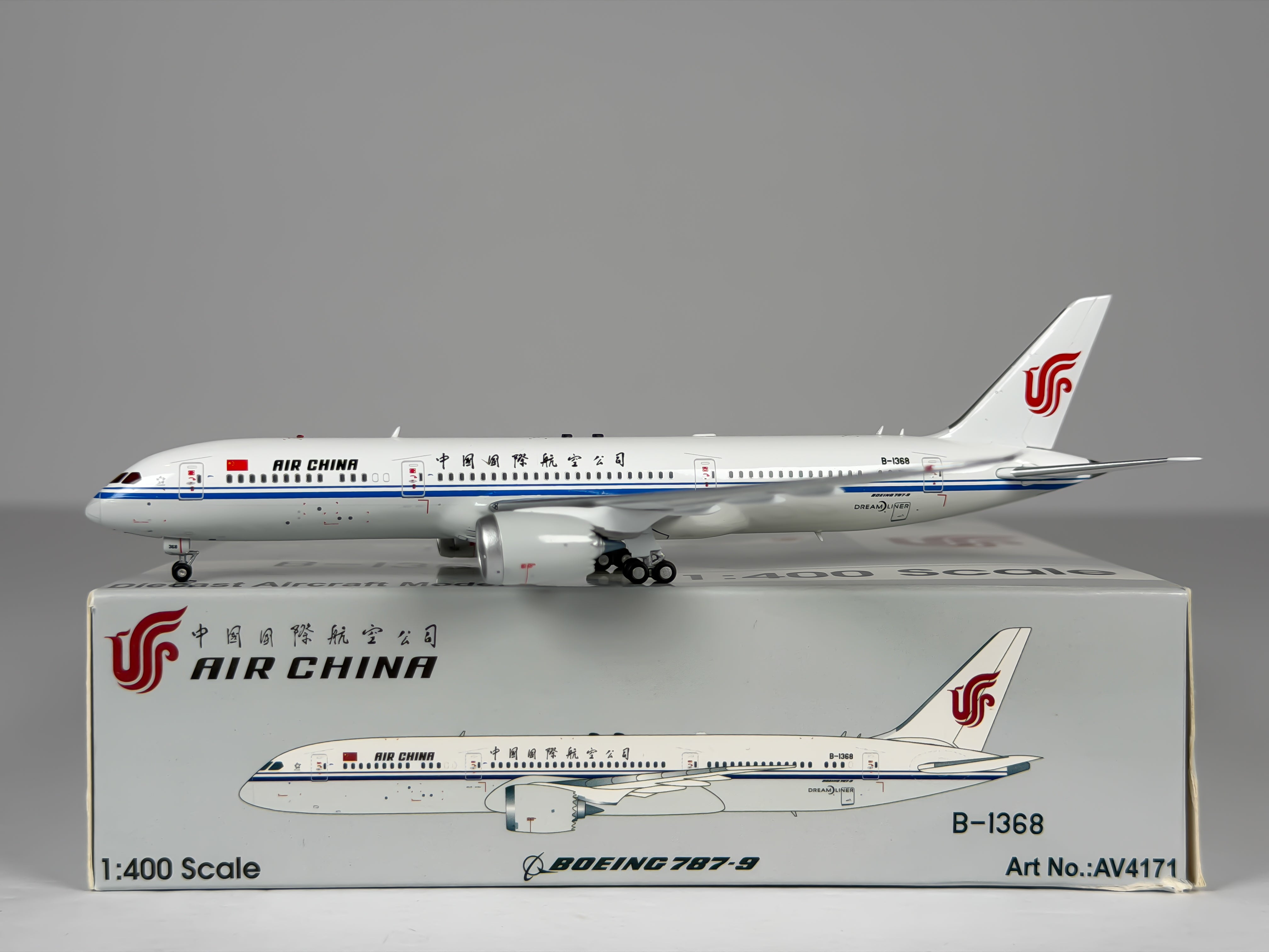 Air China Boeing 787-9 1:400 Aviation400 B-1368 (AV4171)