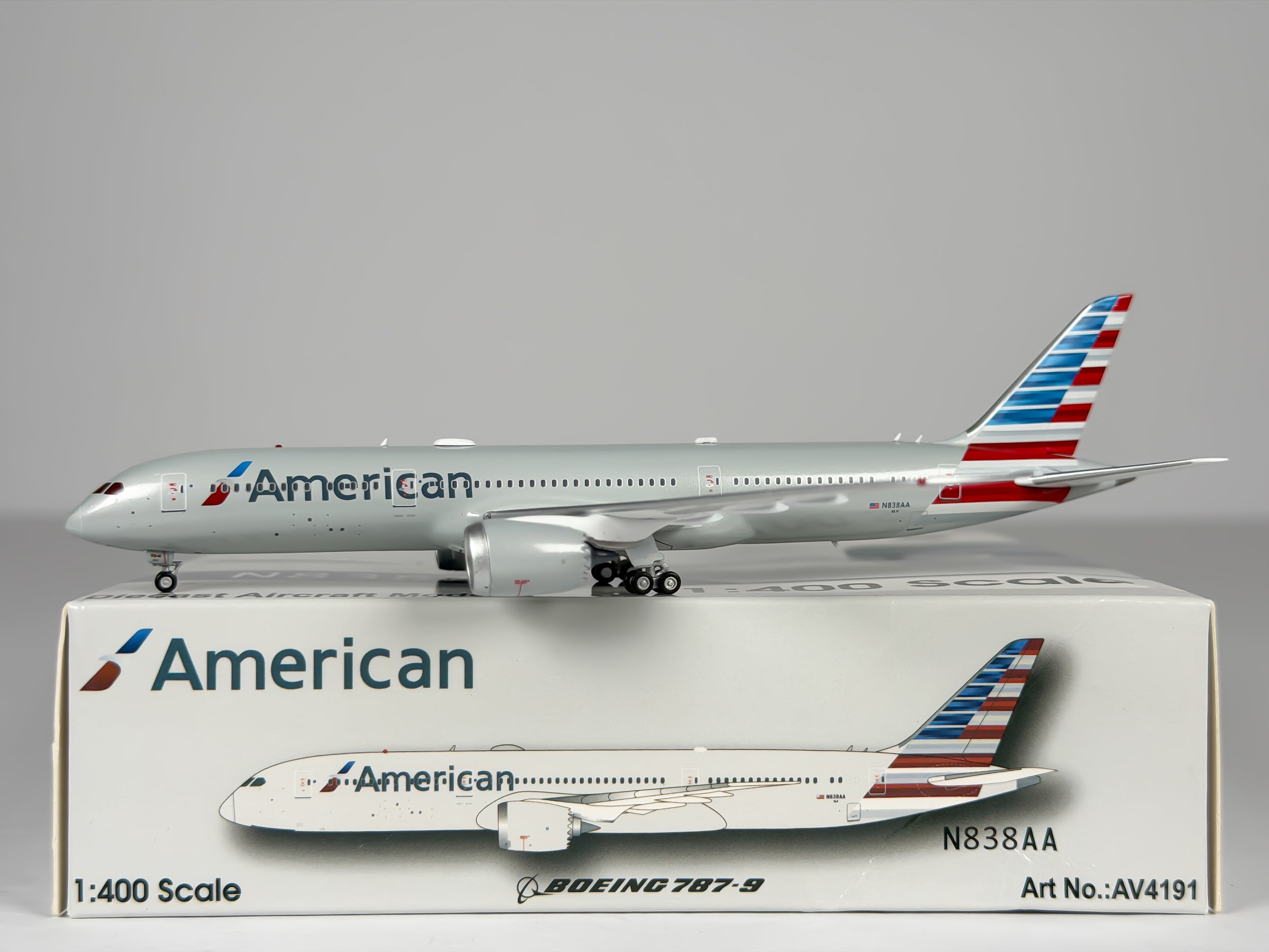 American Airlines Boeing 787-9 1:400 Aviation400 N838AA (AV4191)