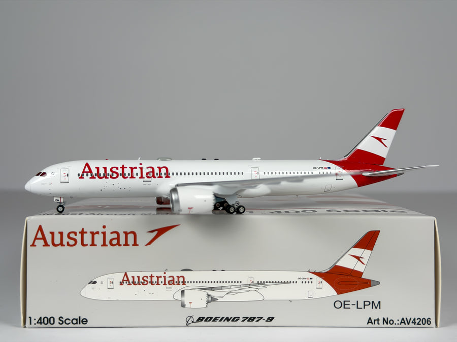 Austrian Airlines Boeing 787-9 1:400 Aviation400 OE-LPM (AV4206)