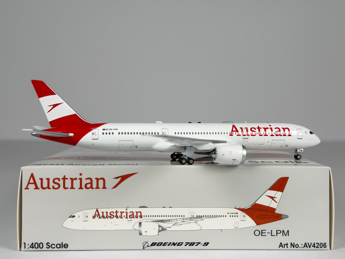 Austrian Airlines Boeing 787-9 1:400 Aviation400 OE-LPM (AV4206)