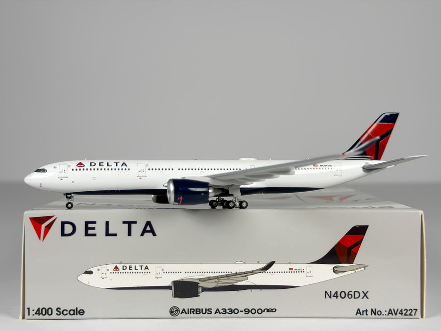 Delta Air Lines Airbus A330-900neo 1:400 Aviation400 N406DX (AV4227)