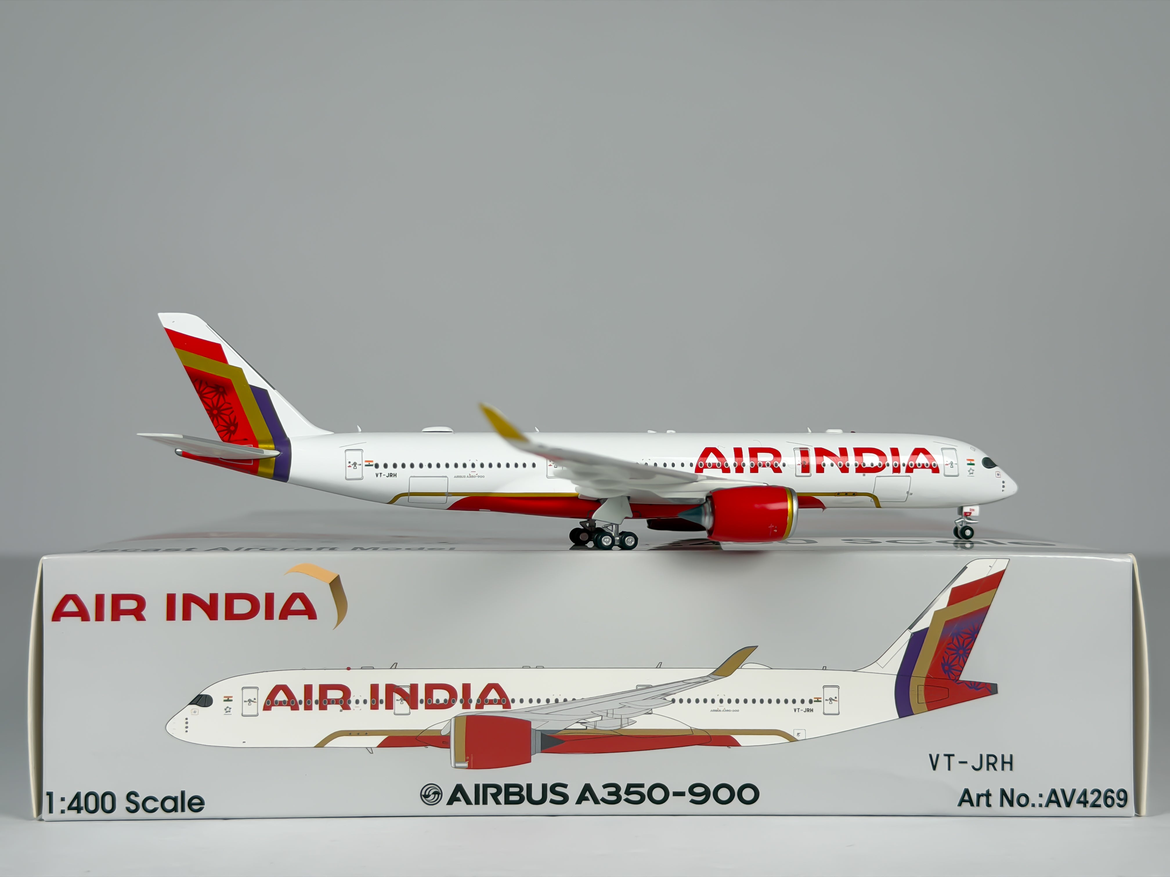 Air India Airbus A350-900 1:400 Aviation400 VT-JRH (AV4269)