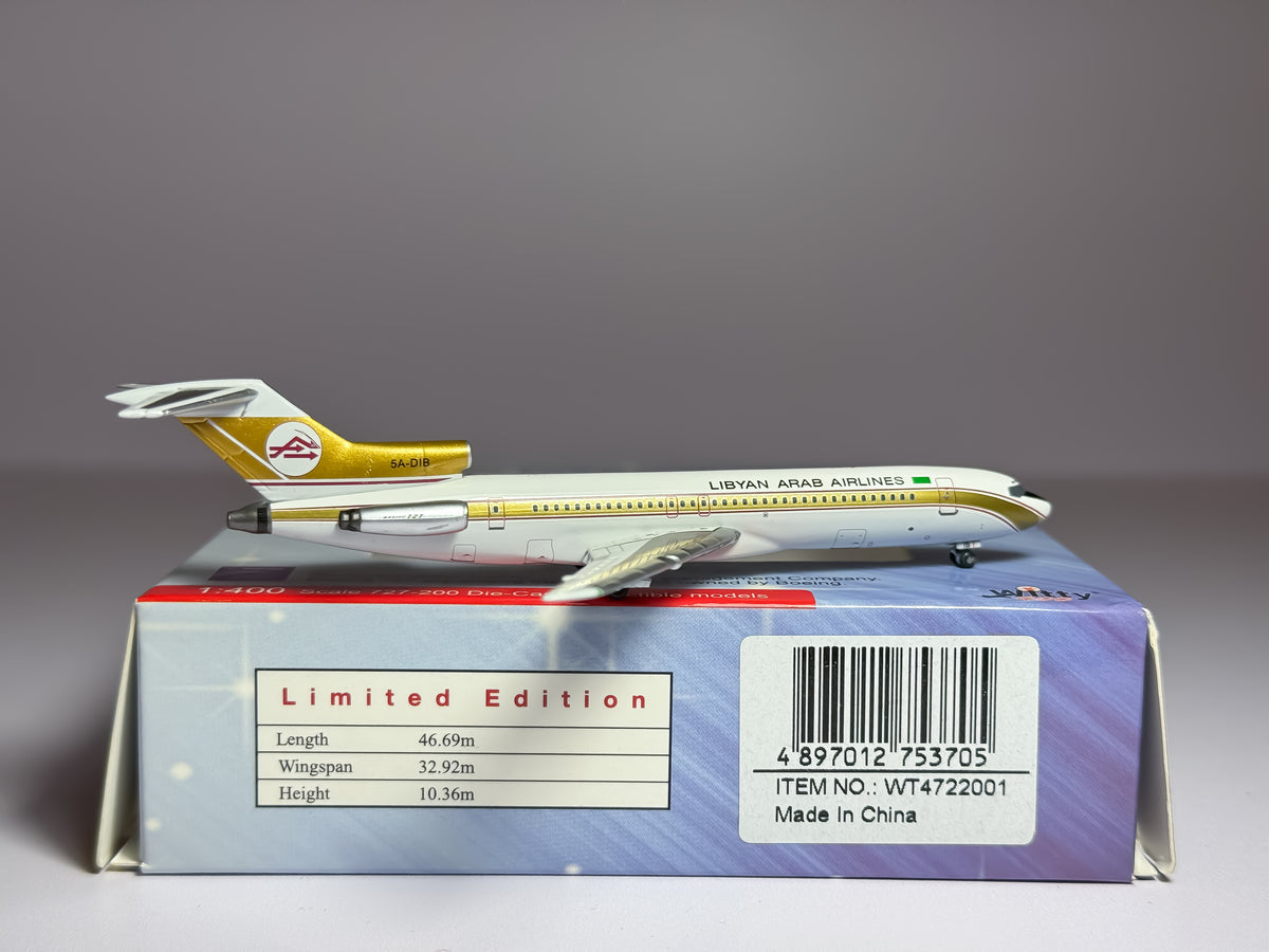 Libyan Arab Airlines Boeing 727-200 1:400 Aviation400 5A-DIB (AV4722002)