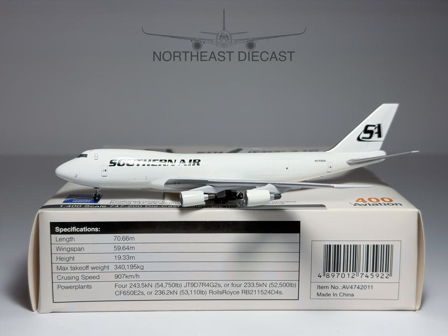 Southern Air Boeing 747-200 1:400 Aviation400 N753SA (AV4742011)