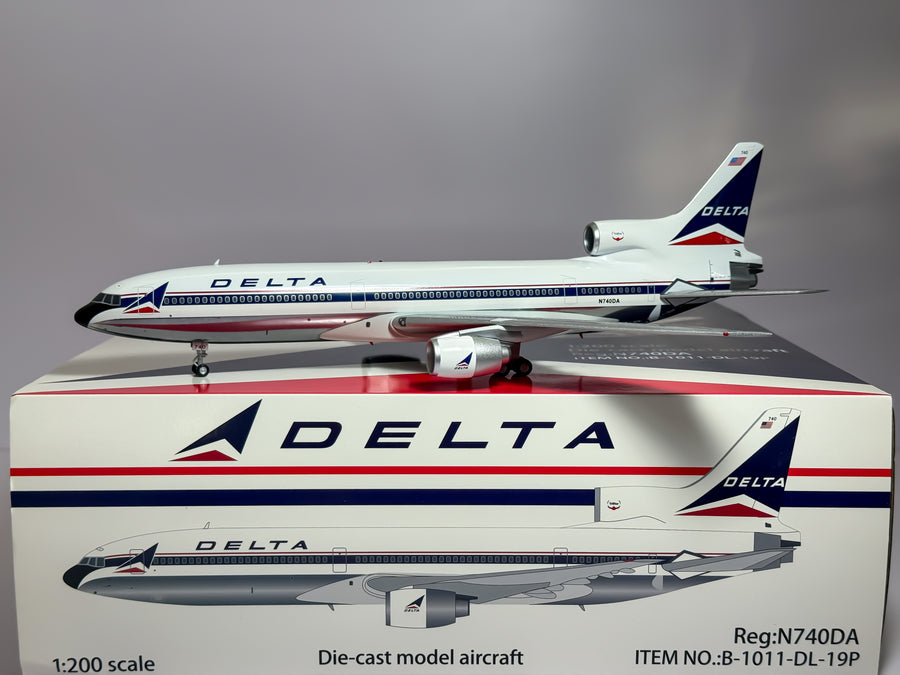 Delta Air Lines Lockheed L-1011 1:200 Inflight200 N740DA (B-1011-DL-19P)