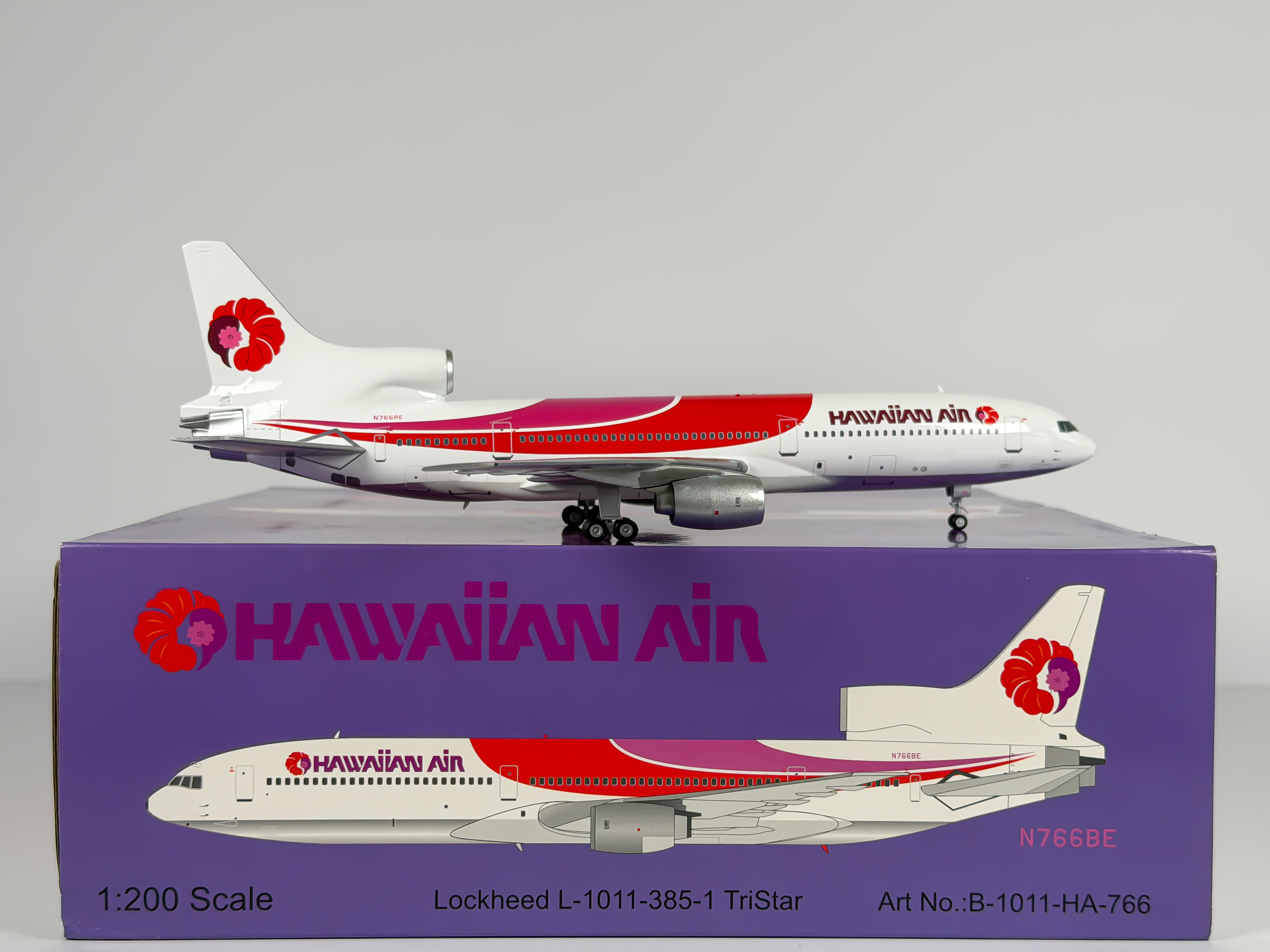 Hawaiian Airlines Lockheed L-1011 1:200 Inflight200 N766BE (B-1011-HA-766)
