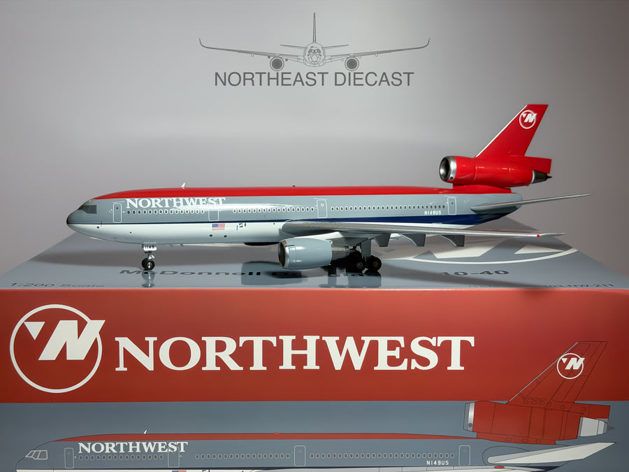 Northwest Airlines McDonnell Douglas DC-10-40 1:200 Inflight200 N149US (B-103-NW-211)