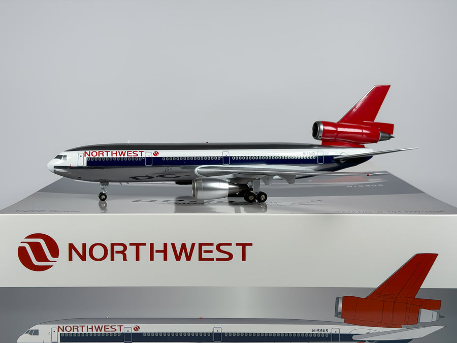 Northwest Airlines McDonnell Douglas DC-10-40 1:200 Inflight200 N159US (B-104-NW-159P)