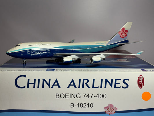 Inflight200 China Airlines Boeing 747-400 B-18210 House Colors Hybrid IF744017