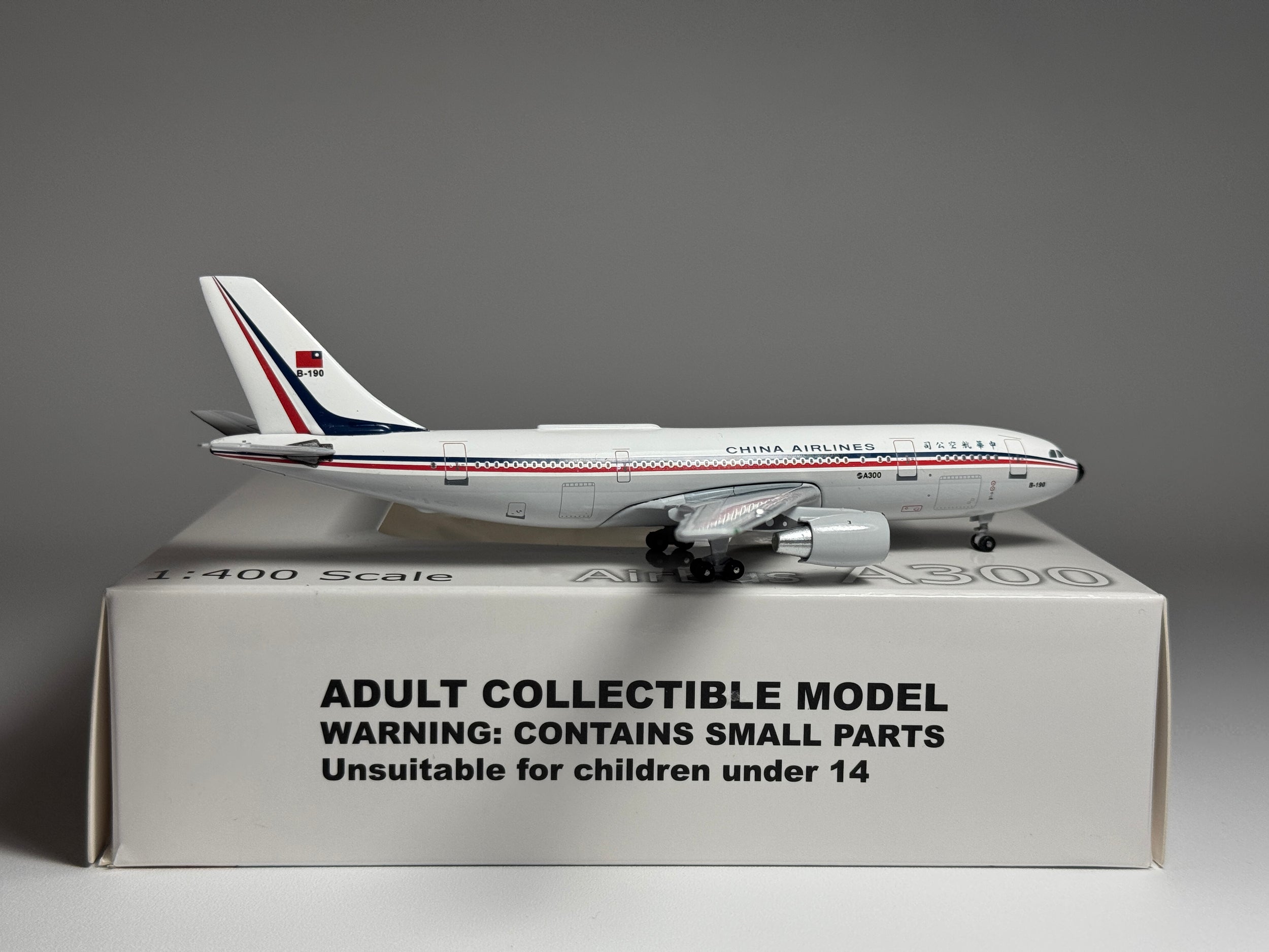 Aeroclassics 1:400 China Airlines Airbus A300B4 1980s B-190 AC411387