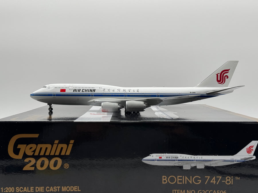 Gemini Jets 1:200 Air China Boeing 747-8i B-2486 current colors G2CCA506