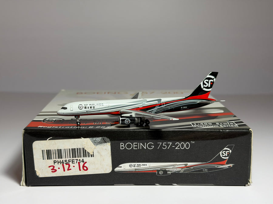 Phoenix Model 1:400 SF Airlines Boeing 757-200 B-2832 current colors PH4SFE714