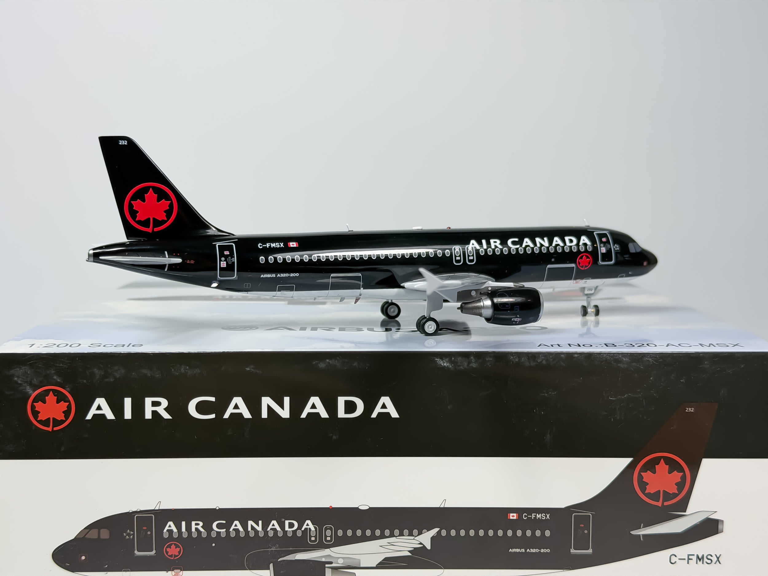 Air Canada Airbus A320 1:200 Inflight200 C-FMSX (B-320-AC-MSX)