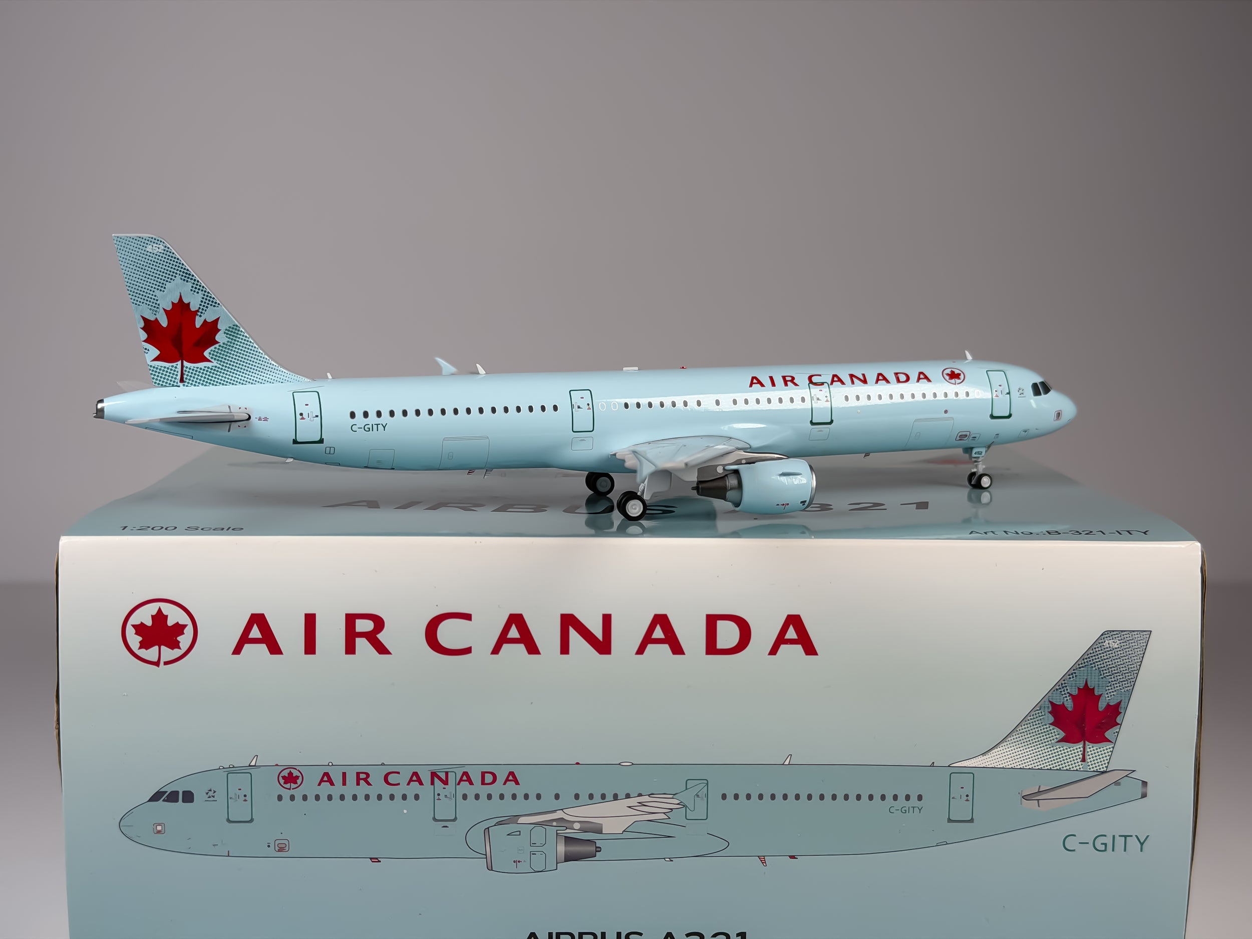 Air Canada Airbus A321 1:200 Inflight200 C-GITY (B-321-ITY)