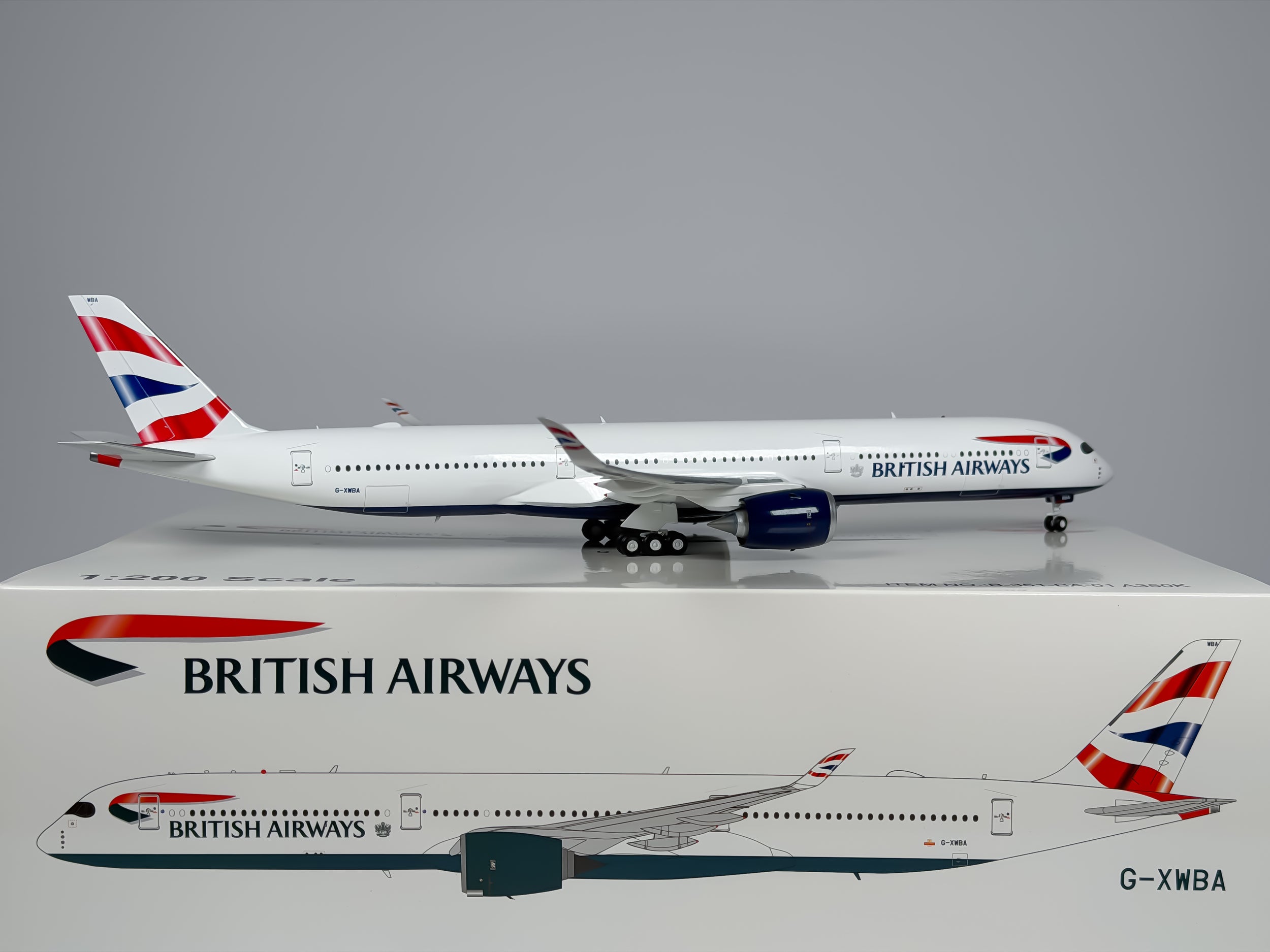 British Airways Airbus A350-1000 1:200 Inflight200 G-XWBA (B-351-BA-01)