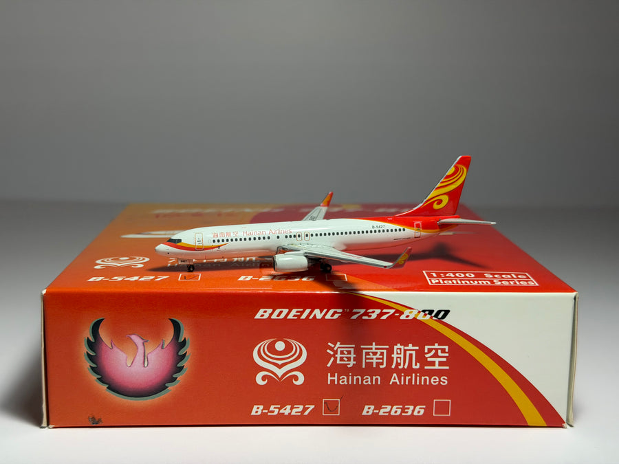 Phoenix Model 1:400 Hanian Airlines Boeing 737-800 B-5427 current colors PH410361A