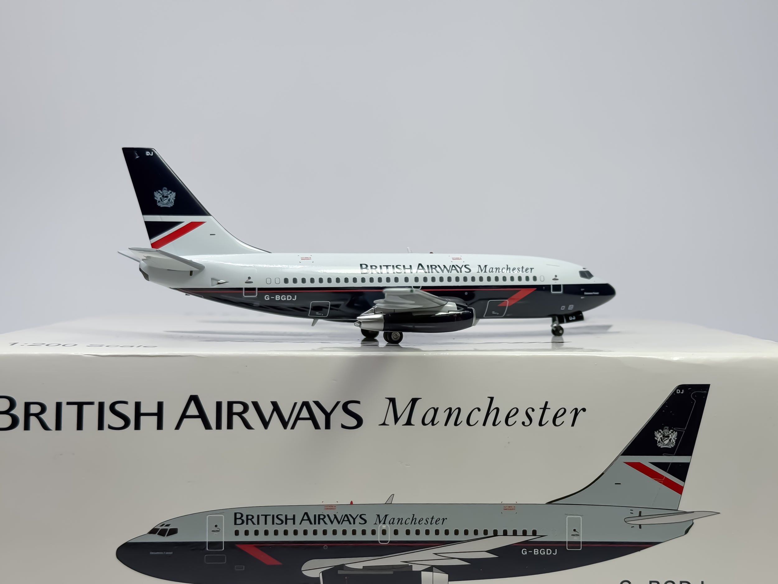 British Airways Boeing 737-200 1:200 Inflight200 G-BGDJ (B-732-BA-05)