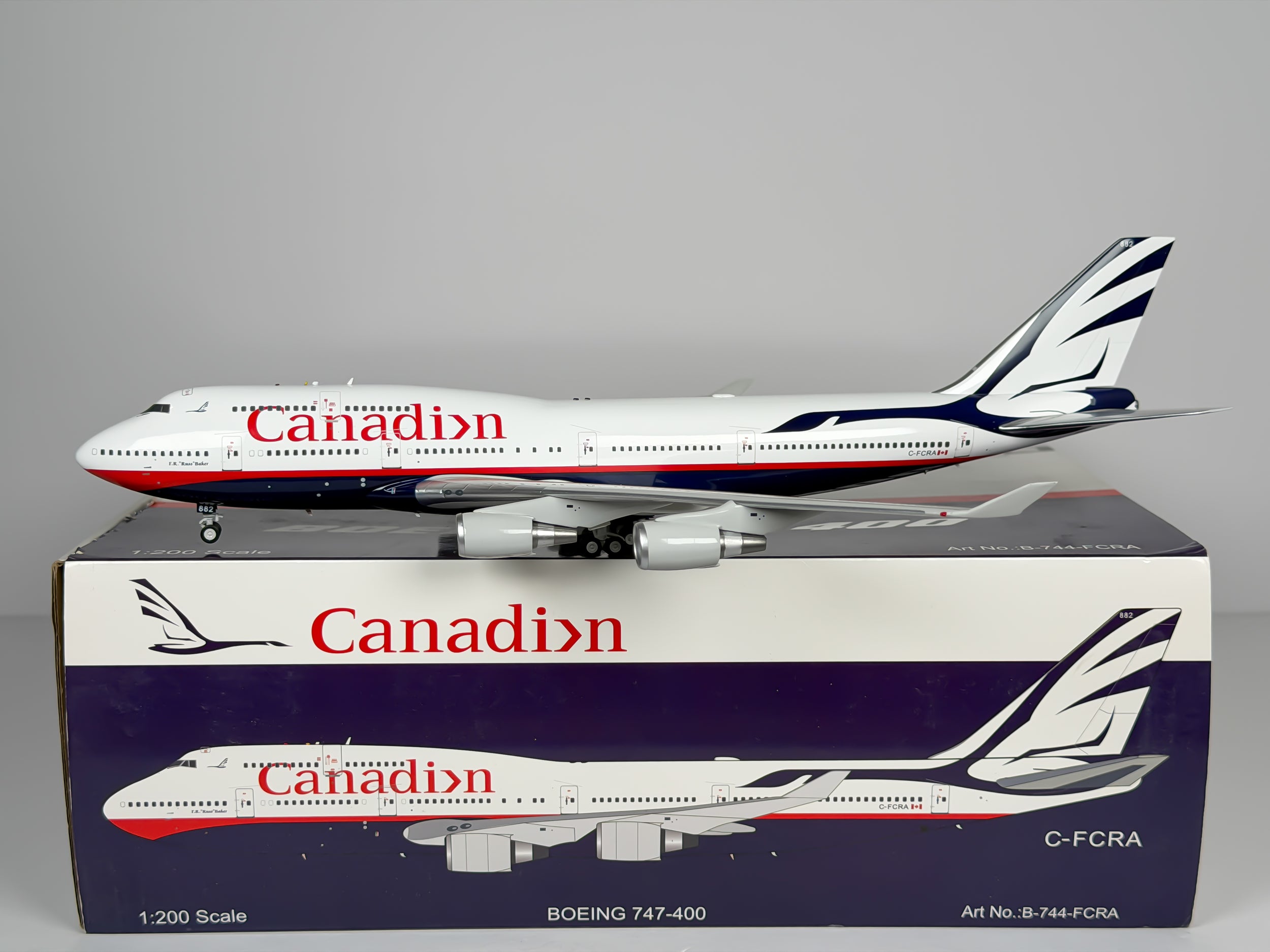 Canadian Airlines Boeing 747-400 1:200 Inflight200 C-FCRA (B-744-FCRA)