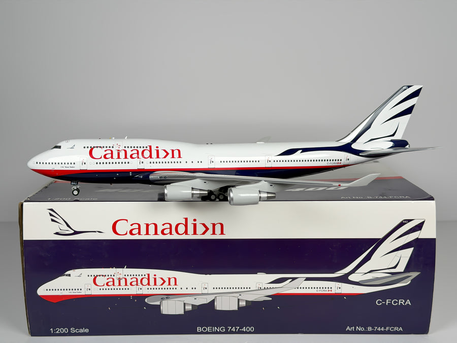 Canadian Airlines Boeing 747-400 1:200 Inflight200 C-FCRA (B-744-FCRA)