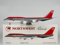Northwest Airlines Boeing 747-400 1:200 InFlight200 N671US (B-744-NW-DETROIT)