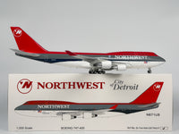 Northwest Airlines Boeing 747-400 1:200 InFlight200 N671US (B-744-NW-DETROIT)
