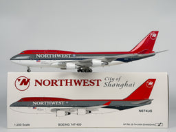 Northwest Airlines Boeing 747-400 1:200 InFlight200 N674US (B-744-NW-SHANGHAI)