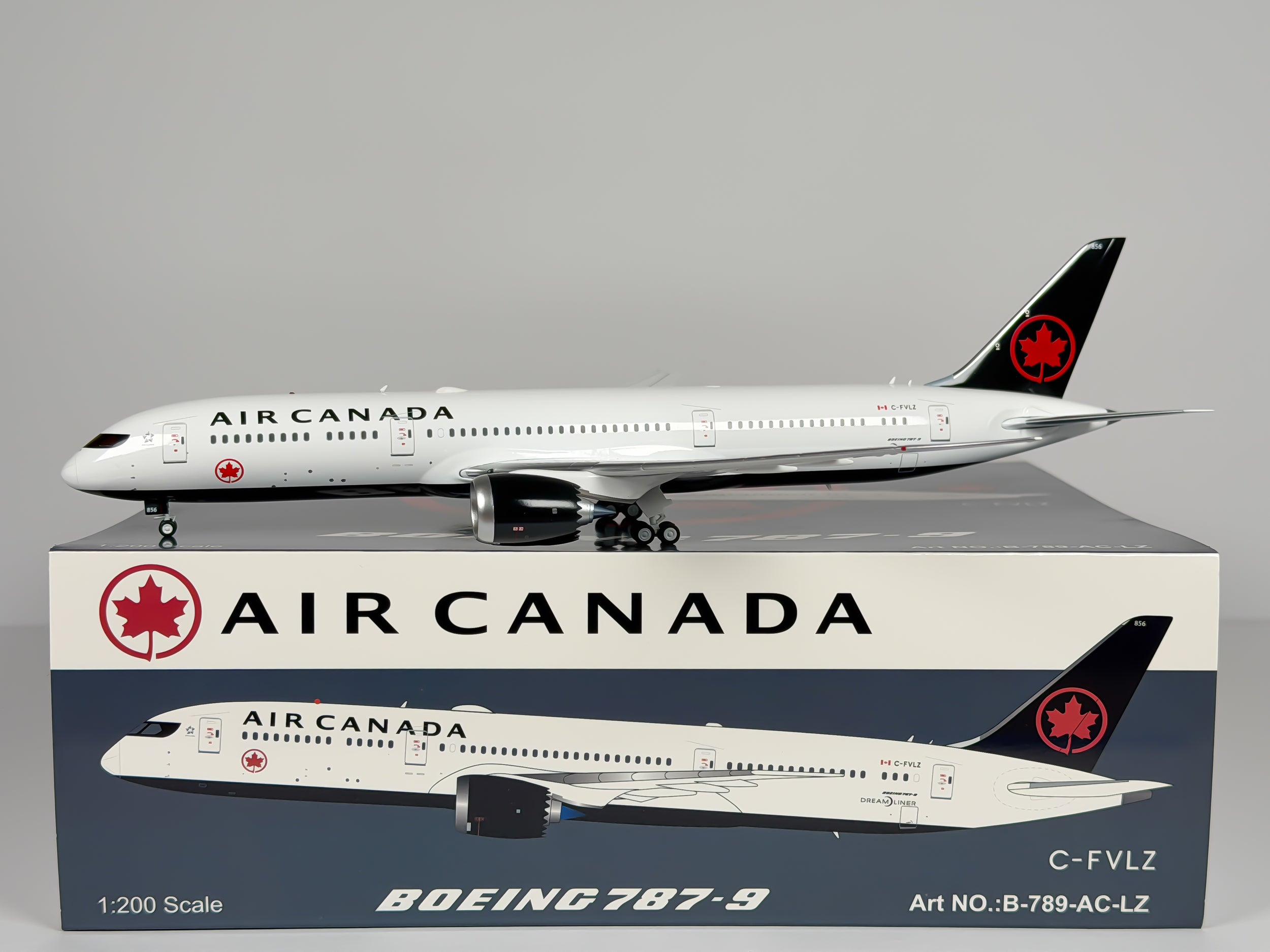 Air Canada Boeing 787-9 1:200 Inflight200 C-FVLZ (B-789-AC-LZ)