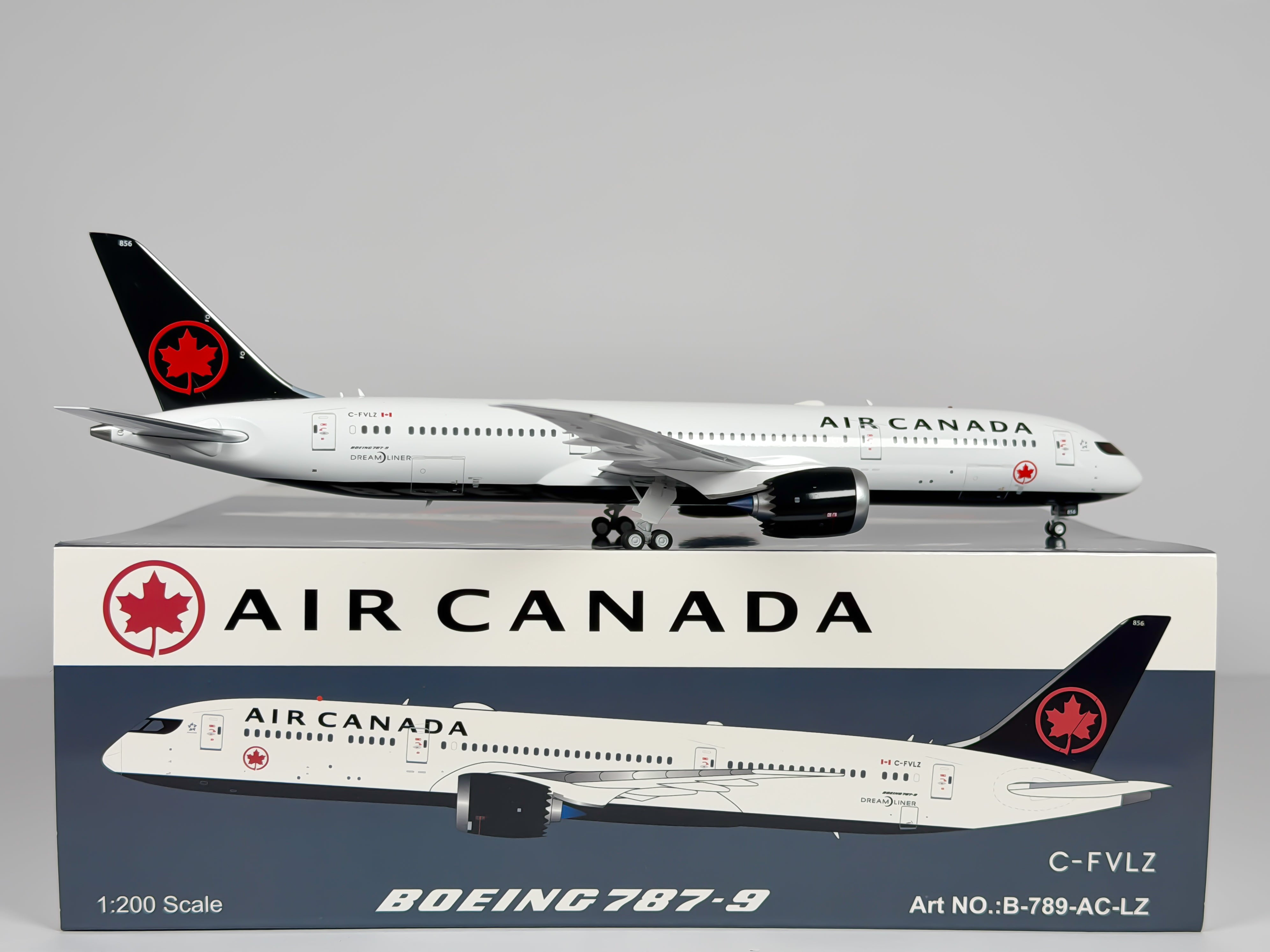 Air Canada Boeing 787-9 1:200 Inflight200 C-FVLZ (B-789-AC-LZ)