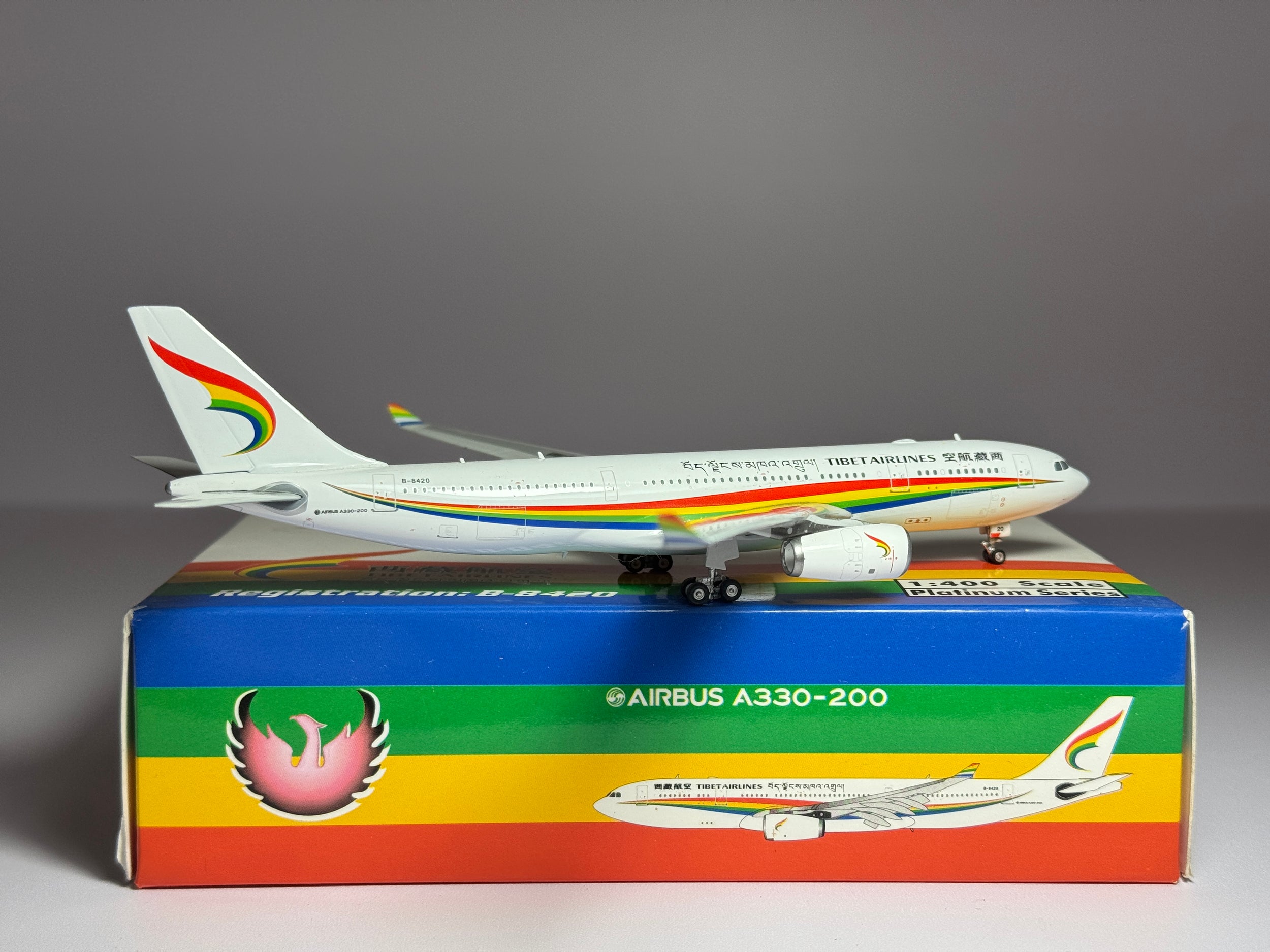 Phoenix Models 1:400 Tibet Airways Airbus A330-200 B-8420 PH411275